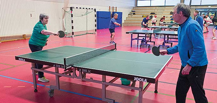 Ping Pong mit Parkinson