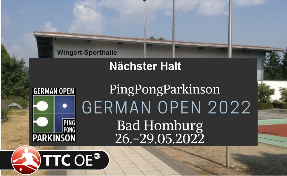PingPongParkinson German Open 2022