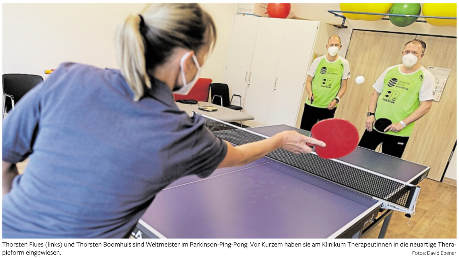 Mit Parkinson-Ping-Pong gegen den Tremor
