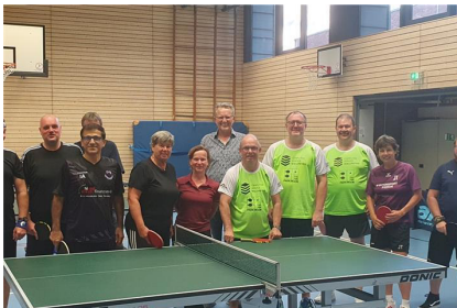 In Bocholt wird nun “Tischtennis gegen Parkinson” gespielt