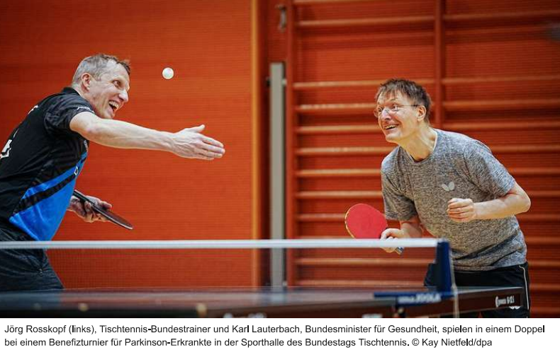“Ich habe gedacht, ich träume” – Tischtennis-Spielerin aus Hessen bei Benefizturnier im Bundestag dabei
