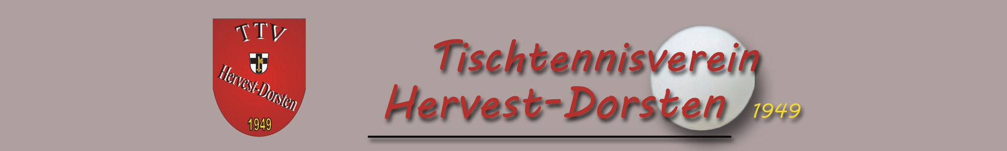 Trainingsangebot des TTV Hervest-Dorsten