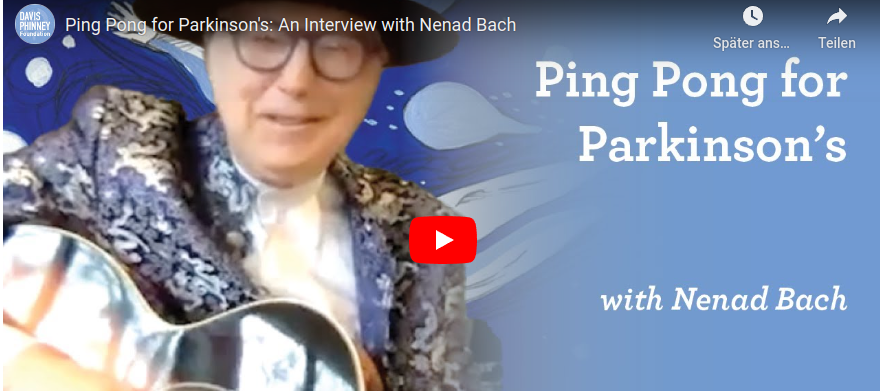 Ping Pong for Parkinson’s – Interview with Nenad Bach