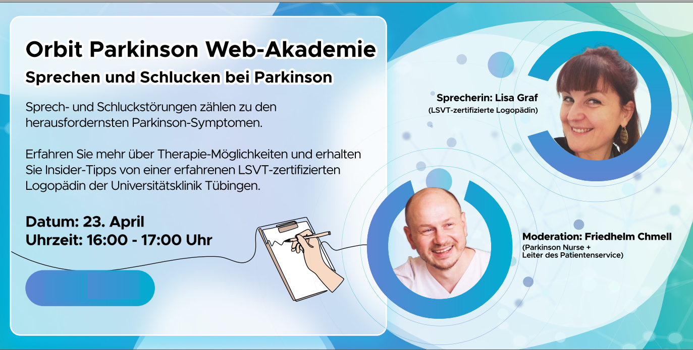 Sprechen und Schlucken bei Parkinson