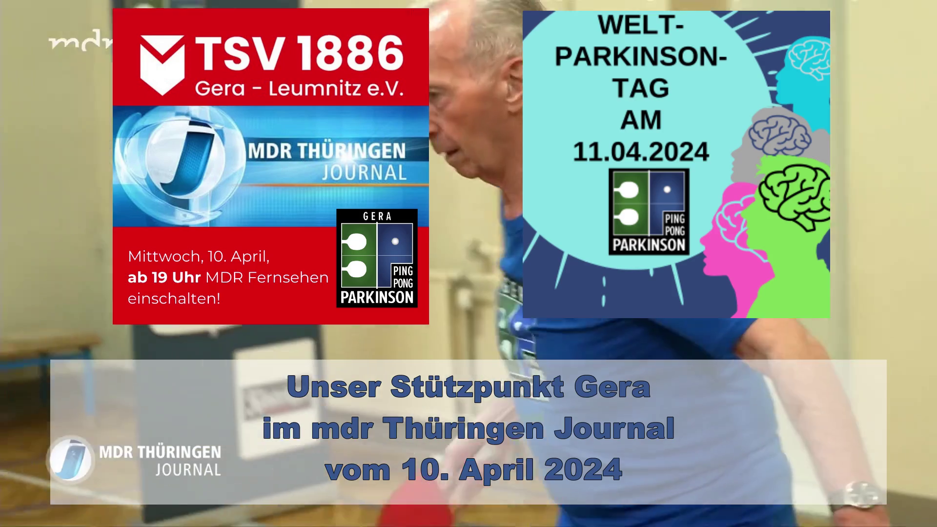 Unser Stützpunkt Gera im mdr Thüringen Journal vom 10. April 2024