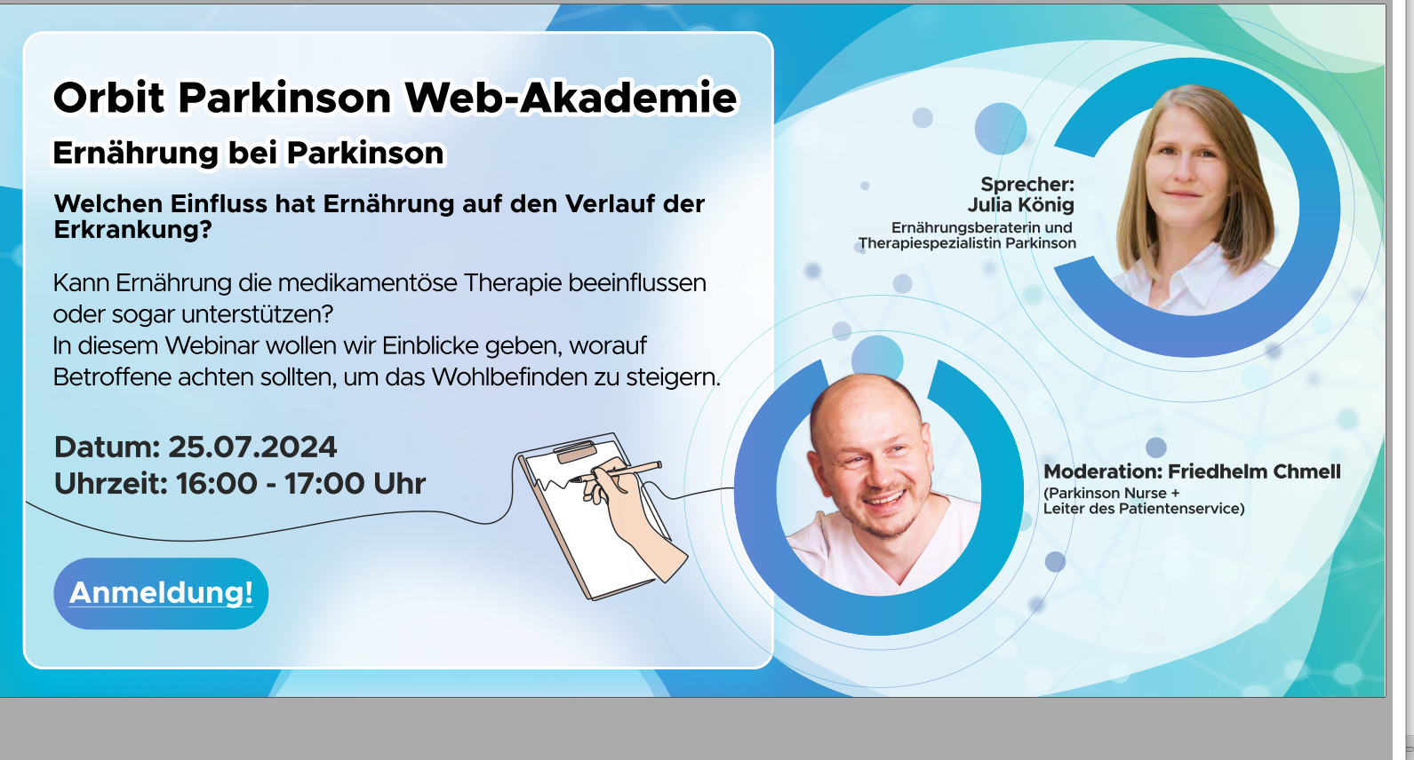Ernährung bei Parkinson