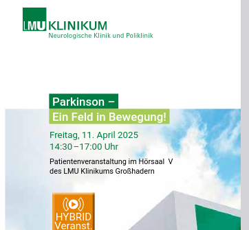 Parkinson – Ein Feld in Bewegung!